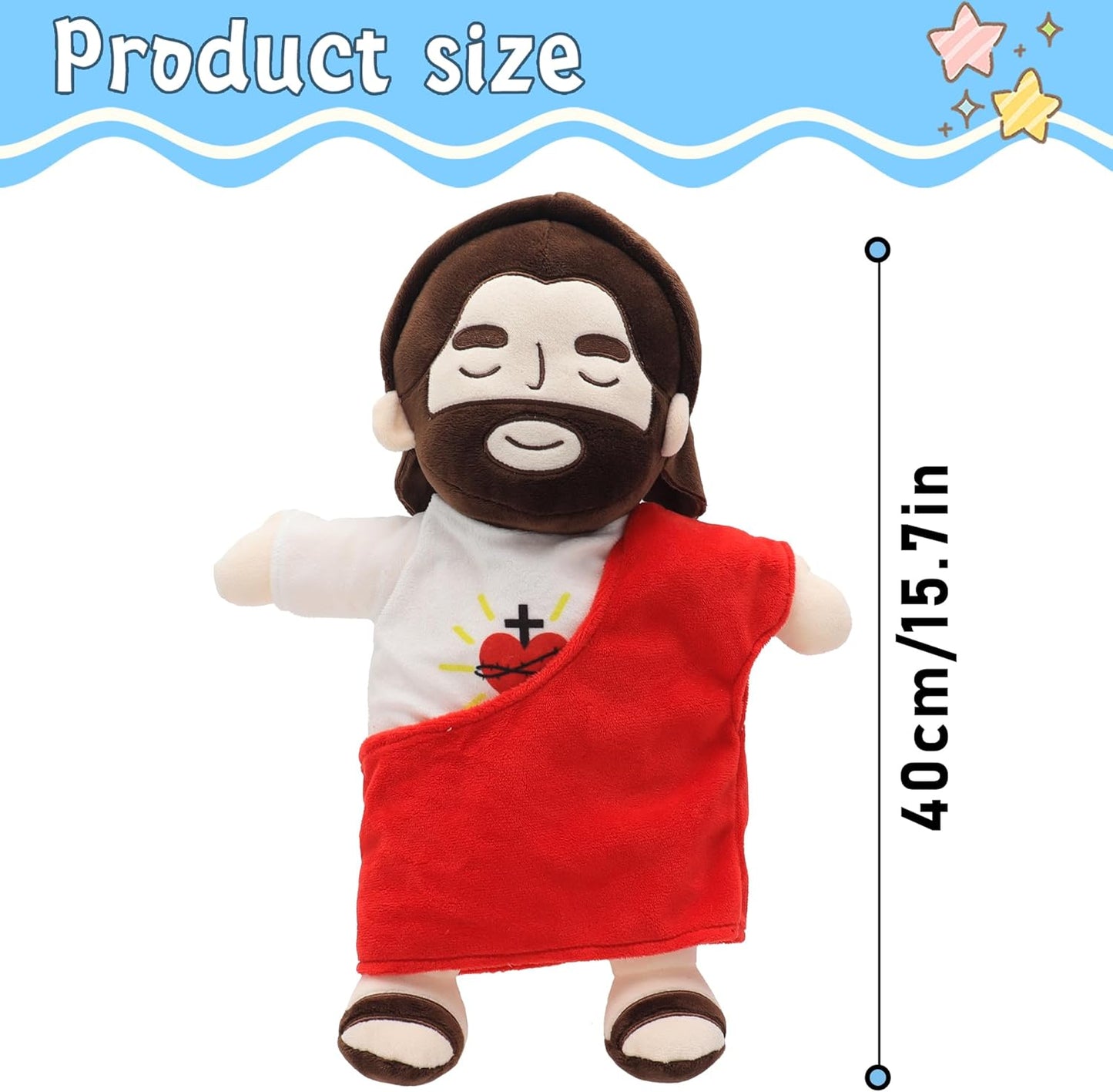 Breathing Jesus Plushie