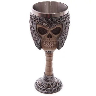 Embossed Skull Ghost Head Wine Glass Whiskey Creative Wine Glass Cocktail Funny Cup Stylish Retro Goblet