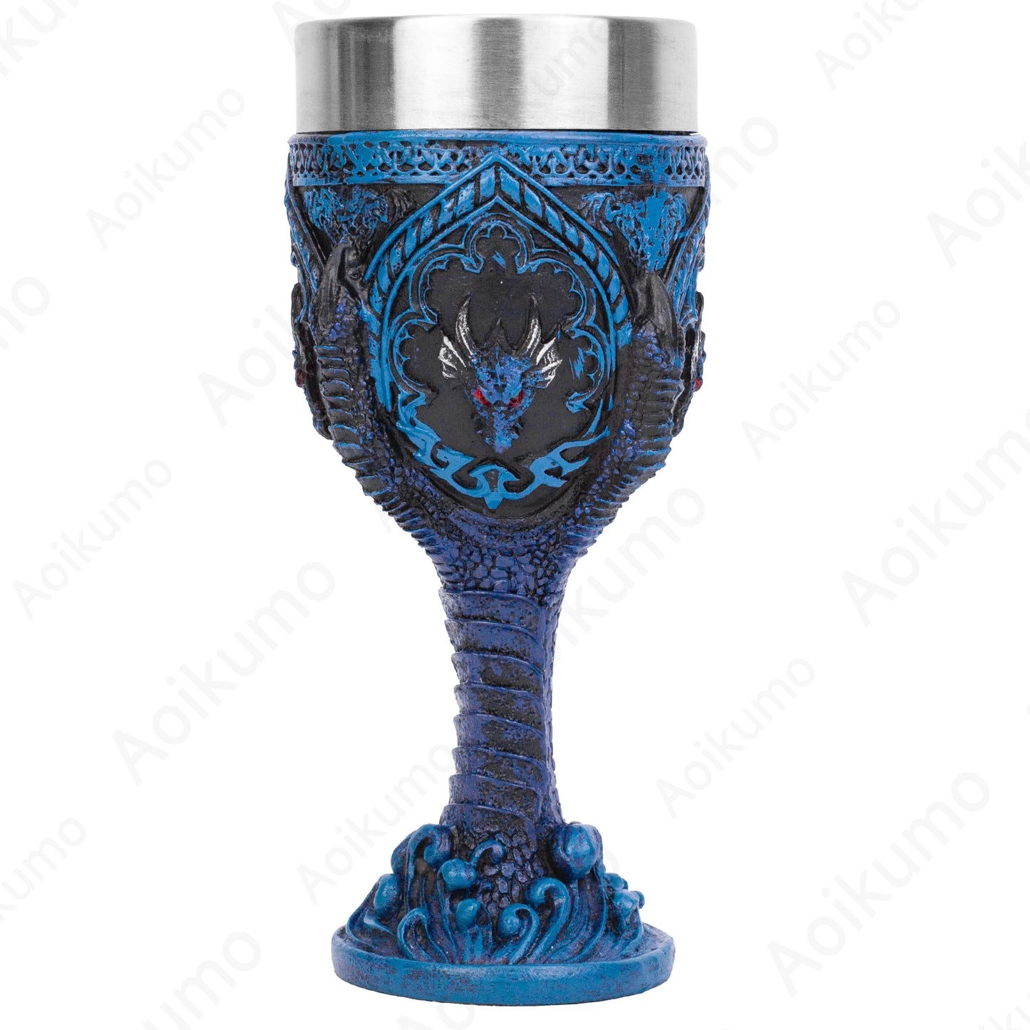 Creative 3D Gothic Wine Goblet Style Contain Dragon Claw Viking Skull Skeleton Punk Wine Glass Halloween Gifts Bar Drinkware Cup