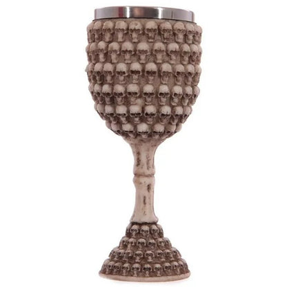 Embossed Skull Ghost Head Wine Glass Whiskey Creative Wine Glass Cocktail Funny Cup Stylish Retro Goblet